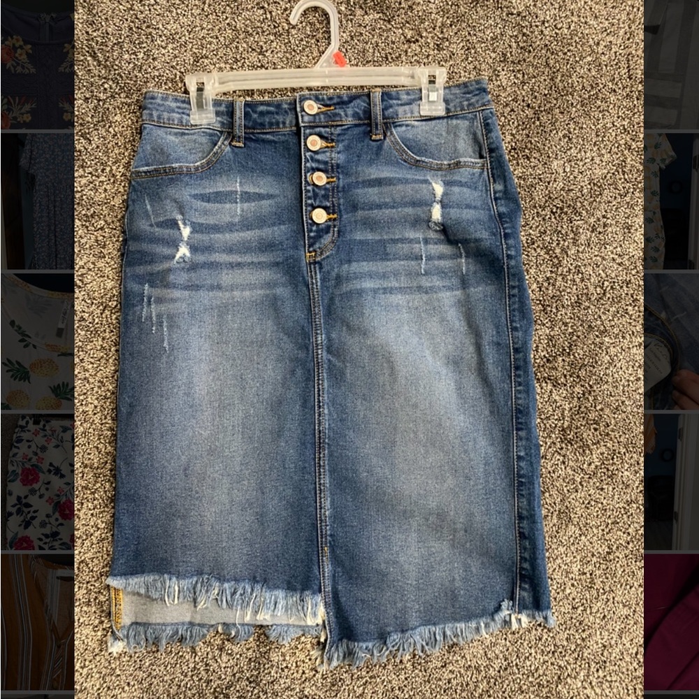 KanCan denim skirt
